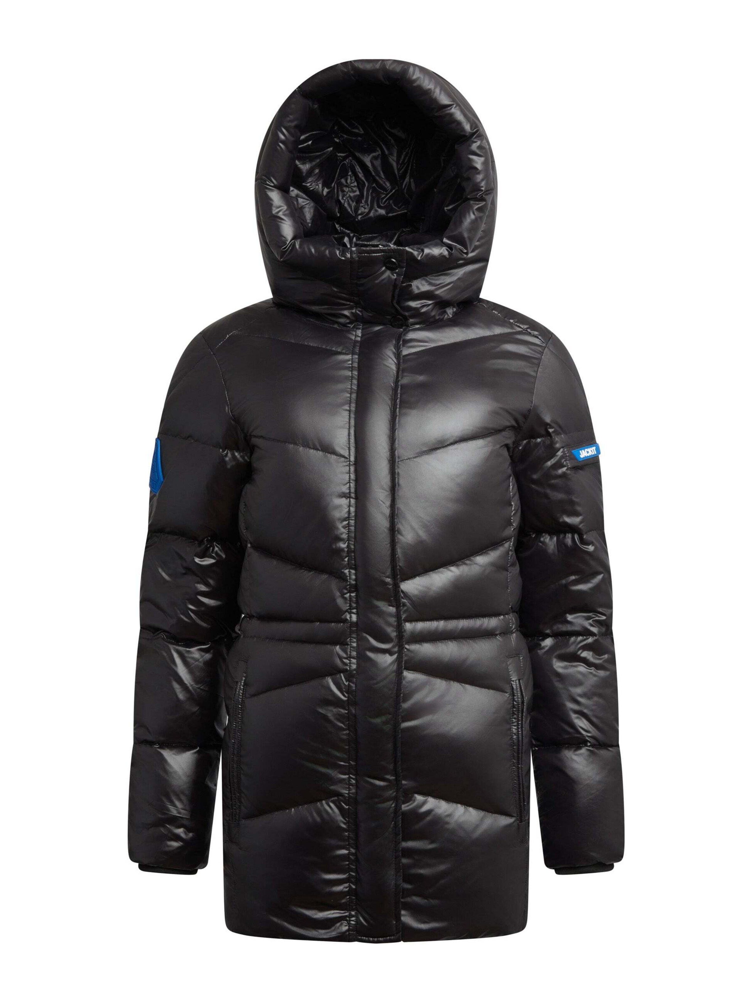 Veste outdoor ' EZ Frontier Prime Puffer Lux ' JACK1T en noir : devant