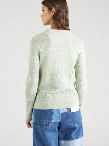 VILA Sweater 'EMINA' in Green