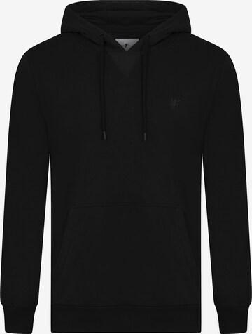 DENIM CULTURE Sweatshirt 'JOSE' in Schwarz: predná strana