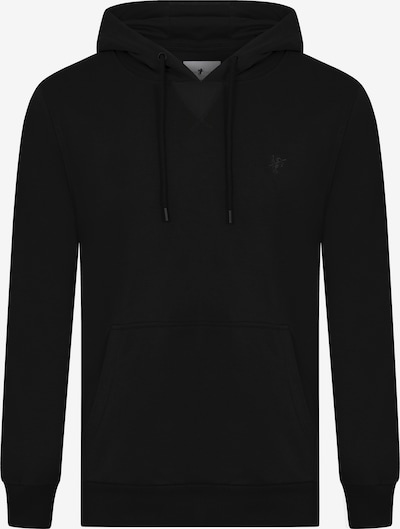 DENIM CULTURE Sweatshirt 'JOSE' in de kleur Zwart, Productweergave