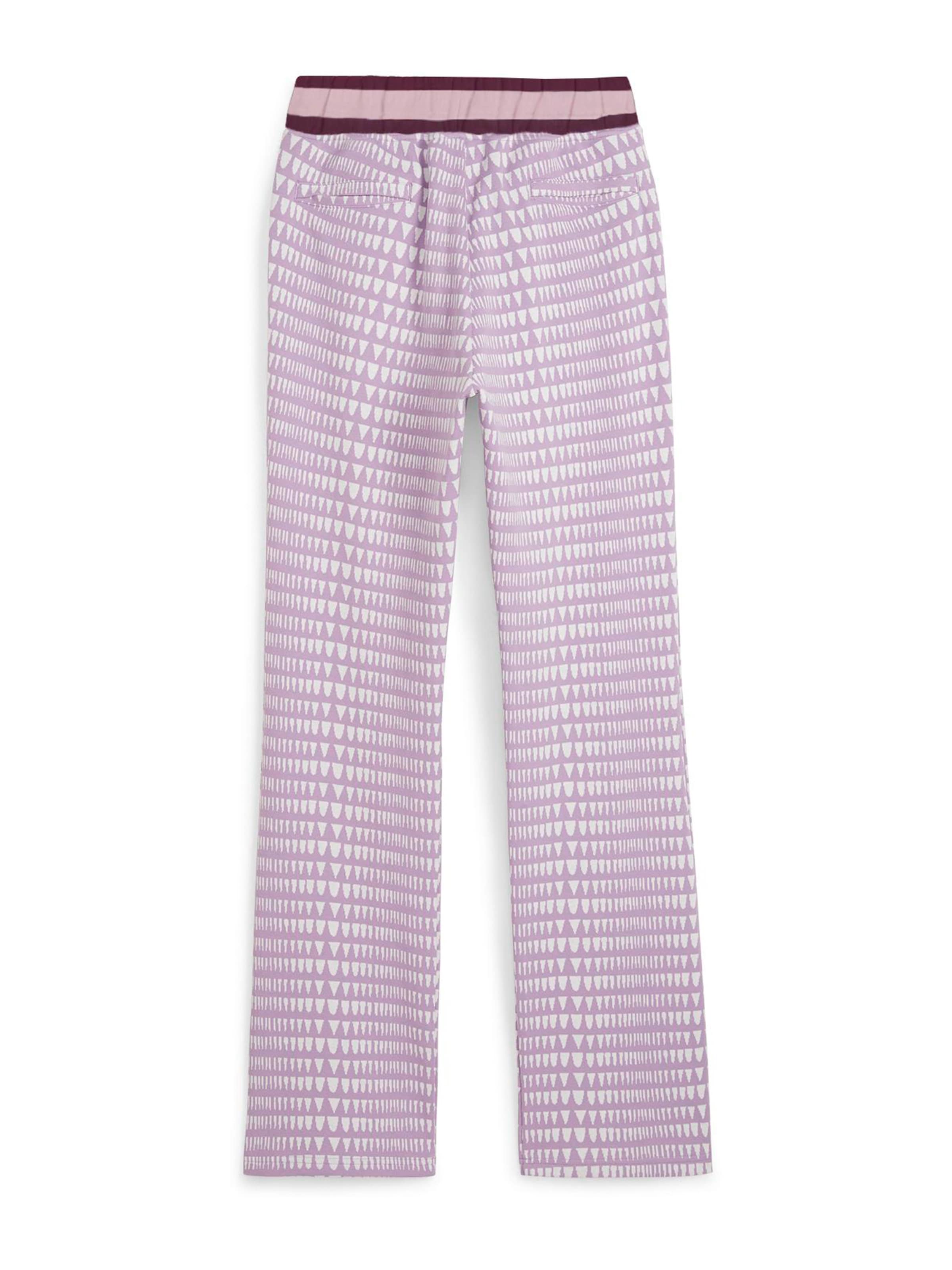 PUMA regular Παντελόνι φόρμας 'LEMLEM' σε λιλά