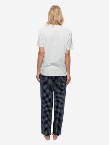 SCHIESSER Pajama 'Cotton' in Blue