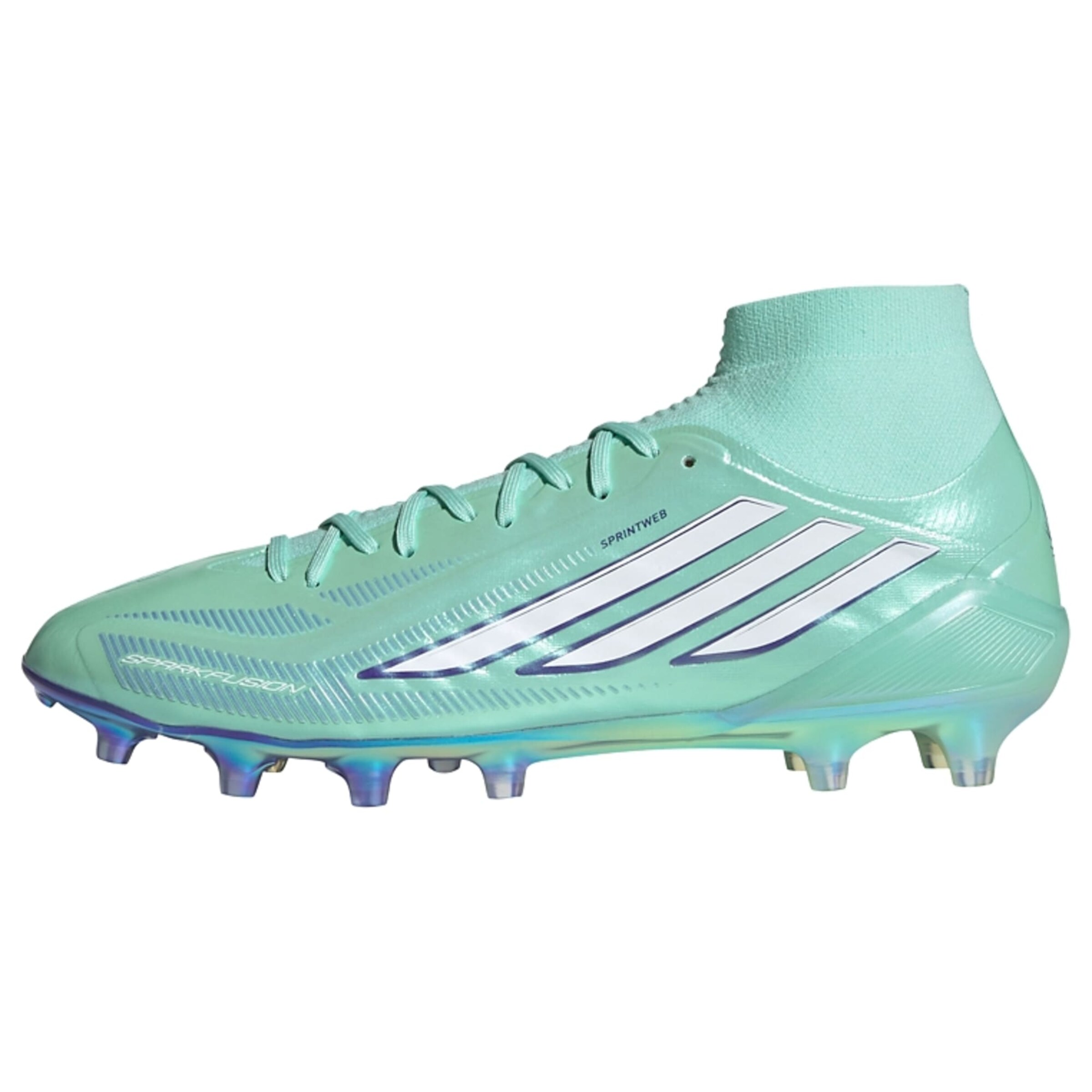 ADIDAS PERFORMANCE Fußballschuh 'F50 Sparkfusion Elite' in Grün: Vorderseite