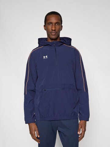 UNDER ARMOUR Αθλητικό μπουφάν 'Challenger' σε μπλε: μπροστά
