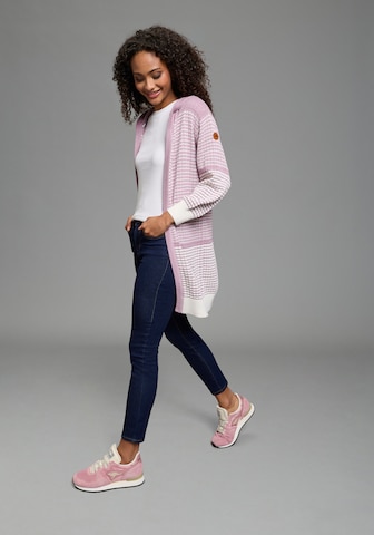 KangaROOS Strickjacke in Pink
