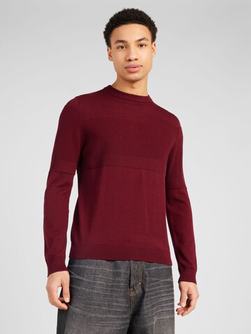 BURTON MENSWEAR LONDON - Pullover em vermelho: frente