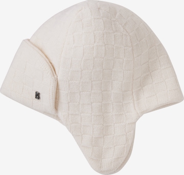 BOGNER Fliegermütze 'Madison' in Weiß: Vorderseite