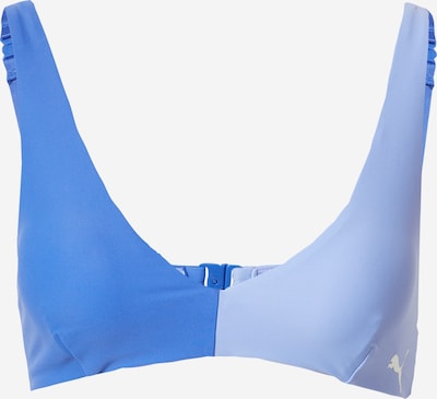 PUMA Bikini top in Sky blue / Light blue / White, Item view