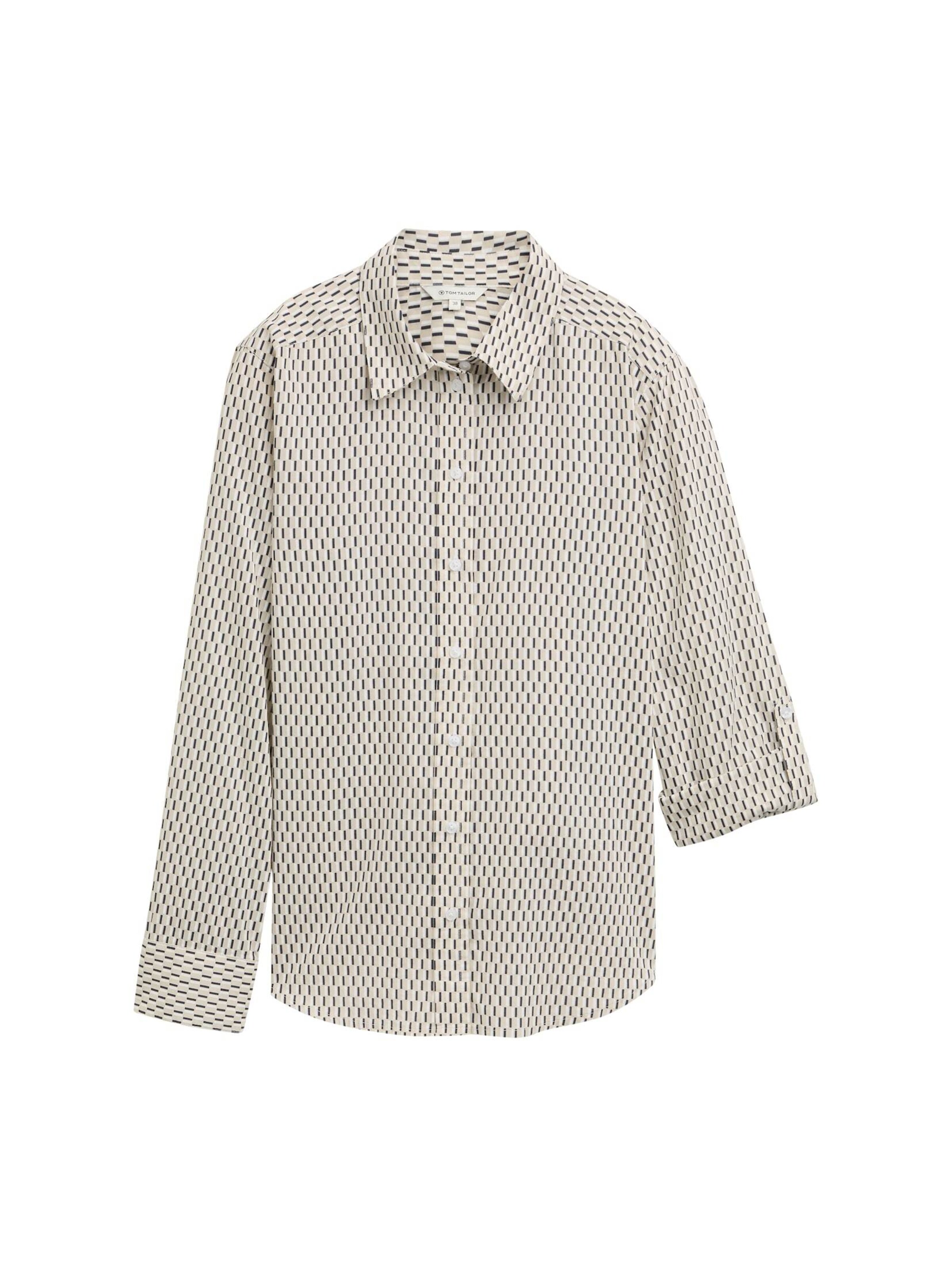 TOM TAILOR Bluse in Beige: Vorderseite