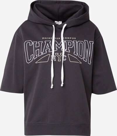 Champion Authentic Athletic Apparel Sweatshirt in dunkelgrau / weiß, Produktansicht