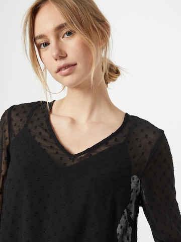 ABOUT YOU Bluse (GRS) in Schwarz