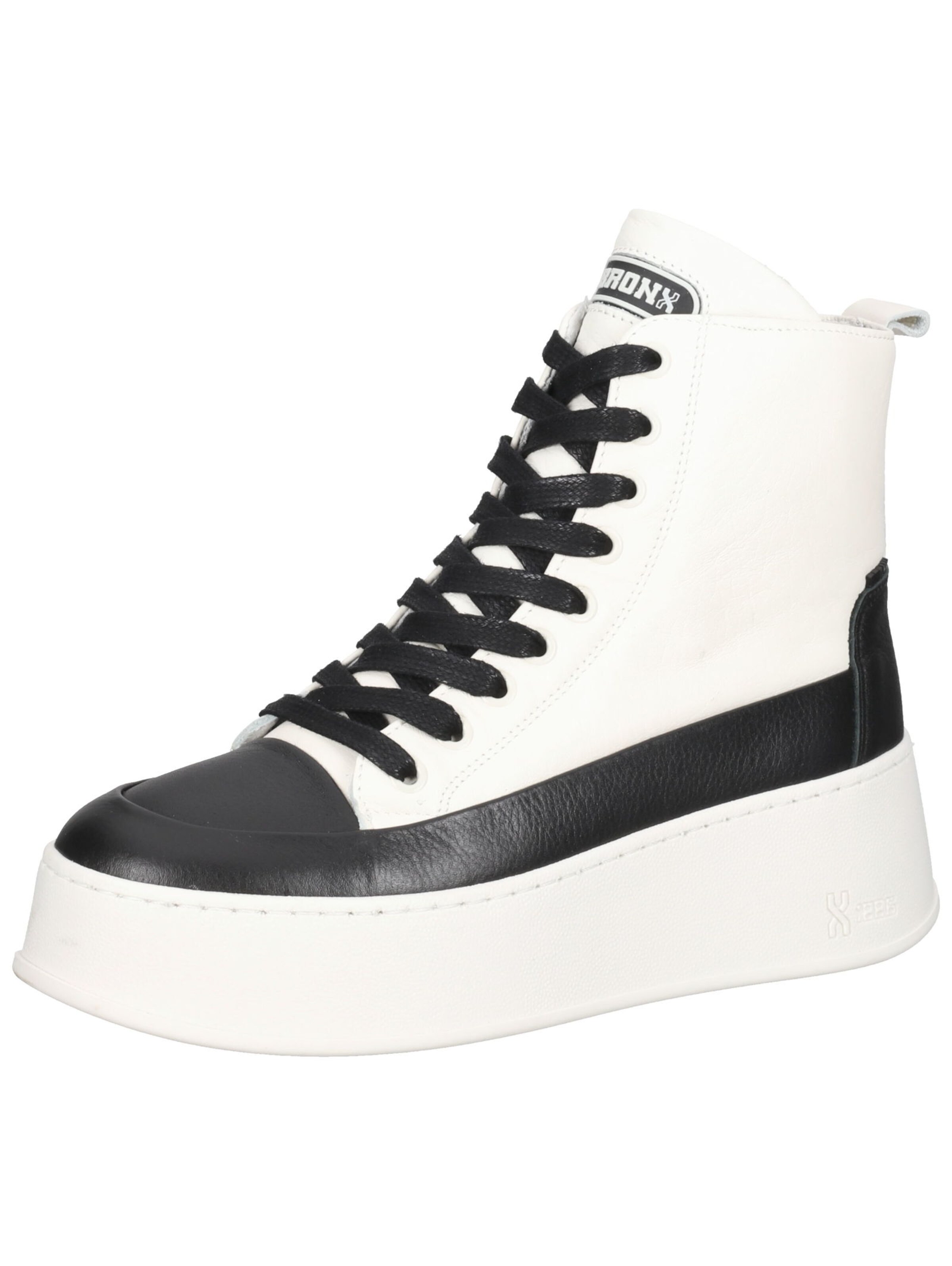 BRONX Stiefelette in Weiß: Vorderseite
