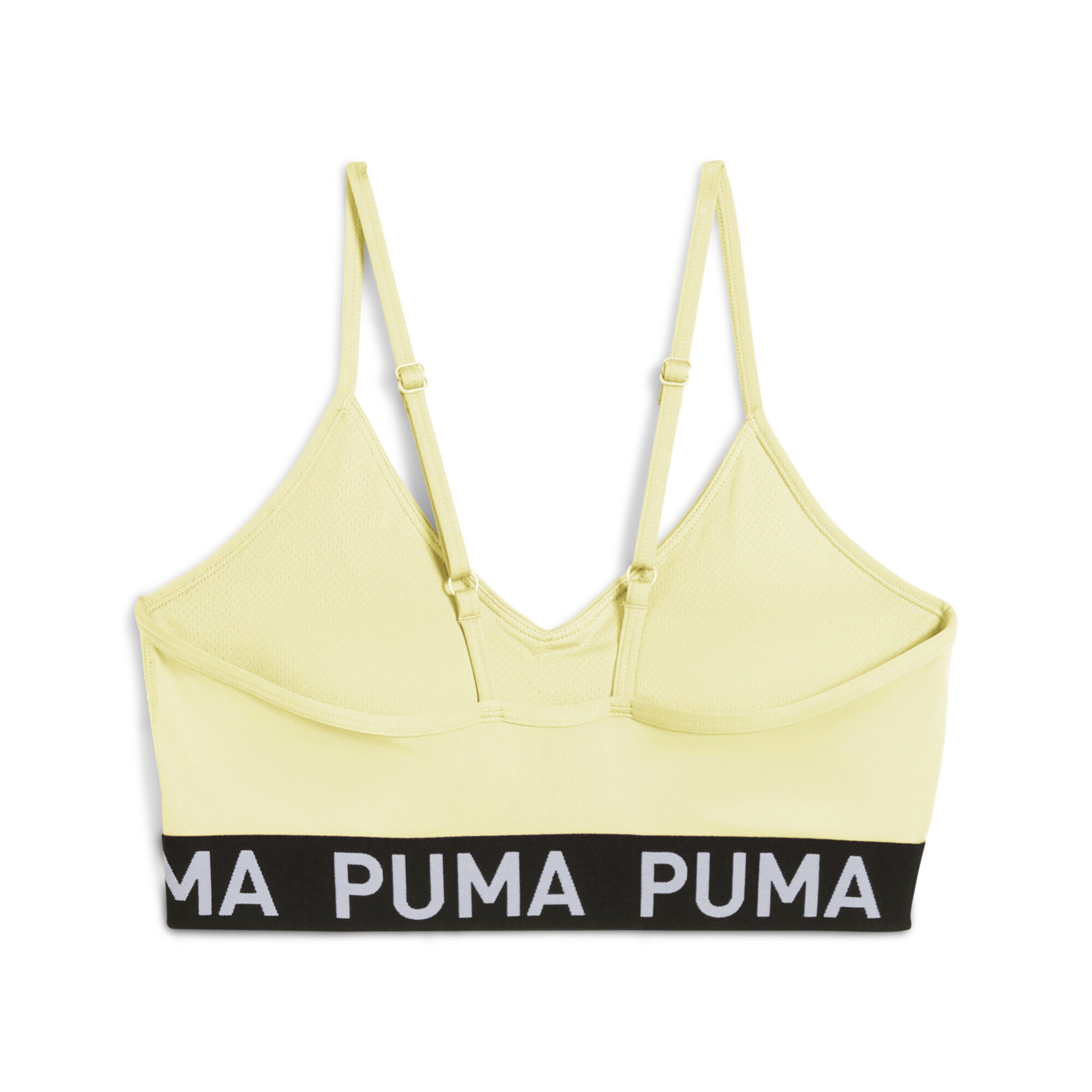 PUMA Bustier Sport bh 'Move' in Geel