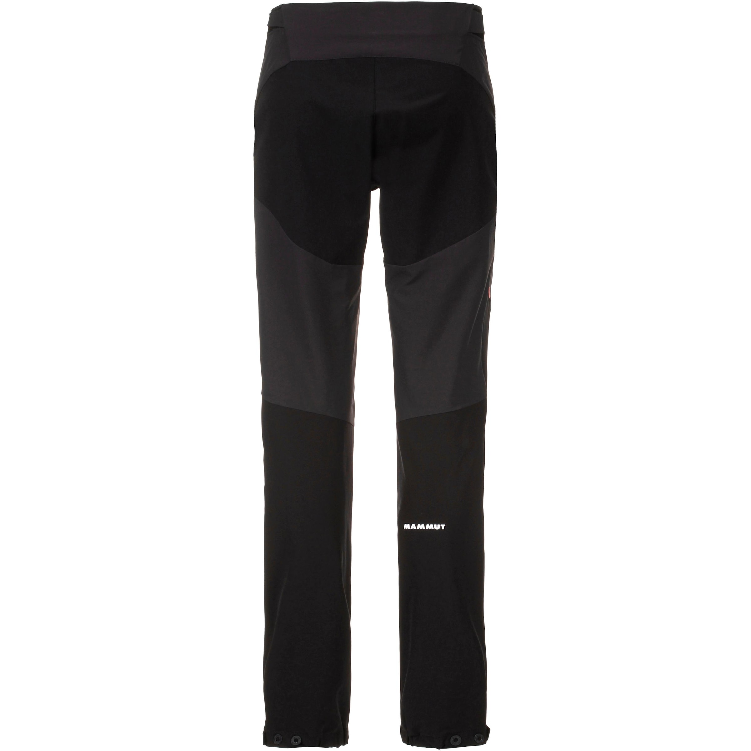 MAMMUT Regular Outdoor Pants 'Courmayeur' in Black
