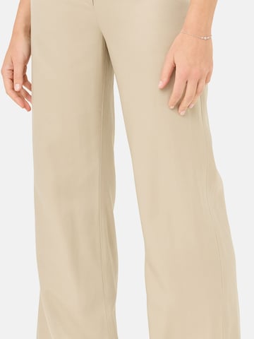 Regular Pantalon Tamaris en beige