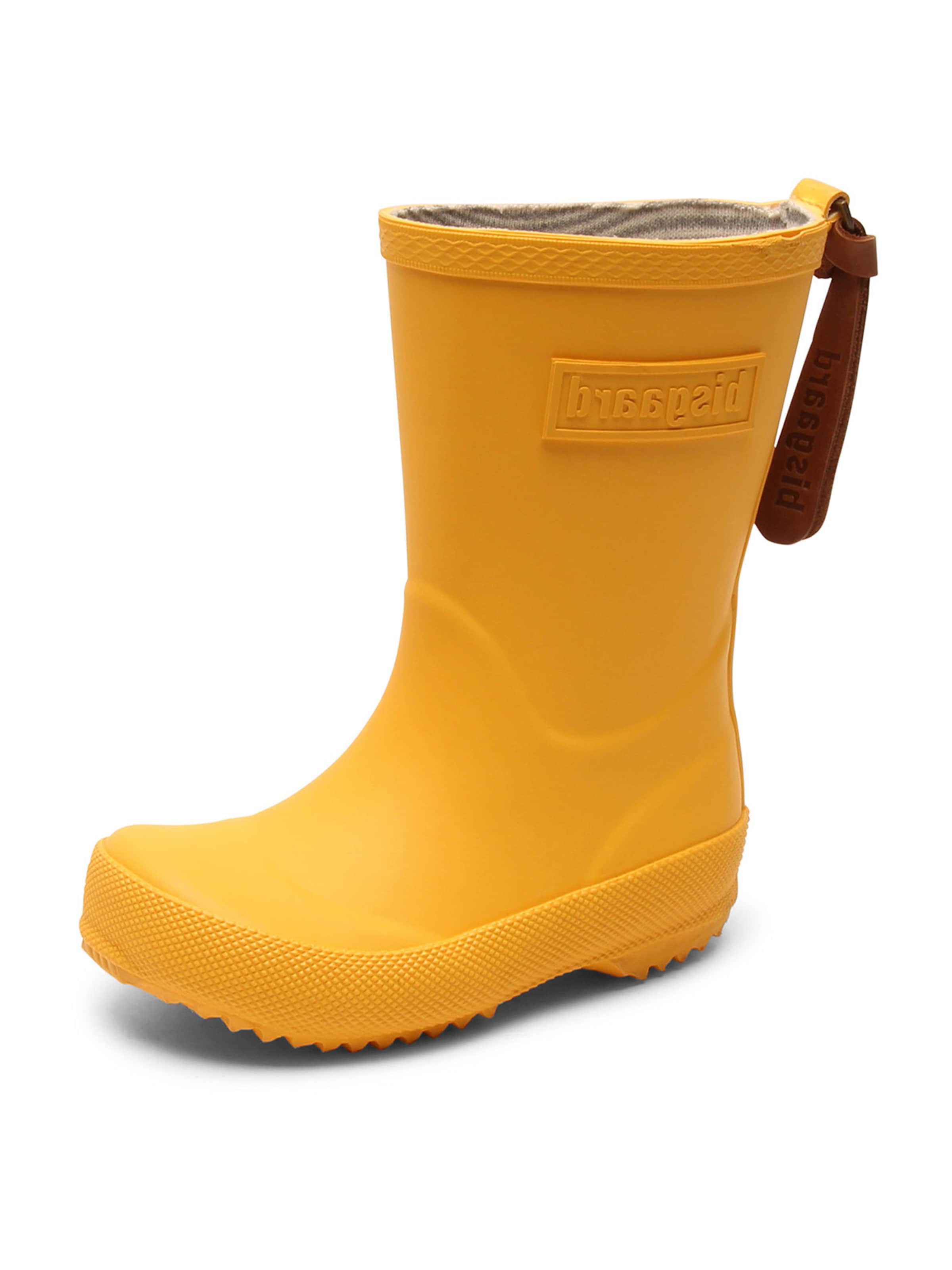 BISGAARD Gummistøvler i gul: forside
