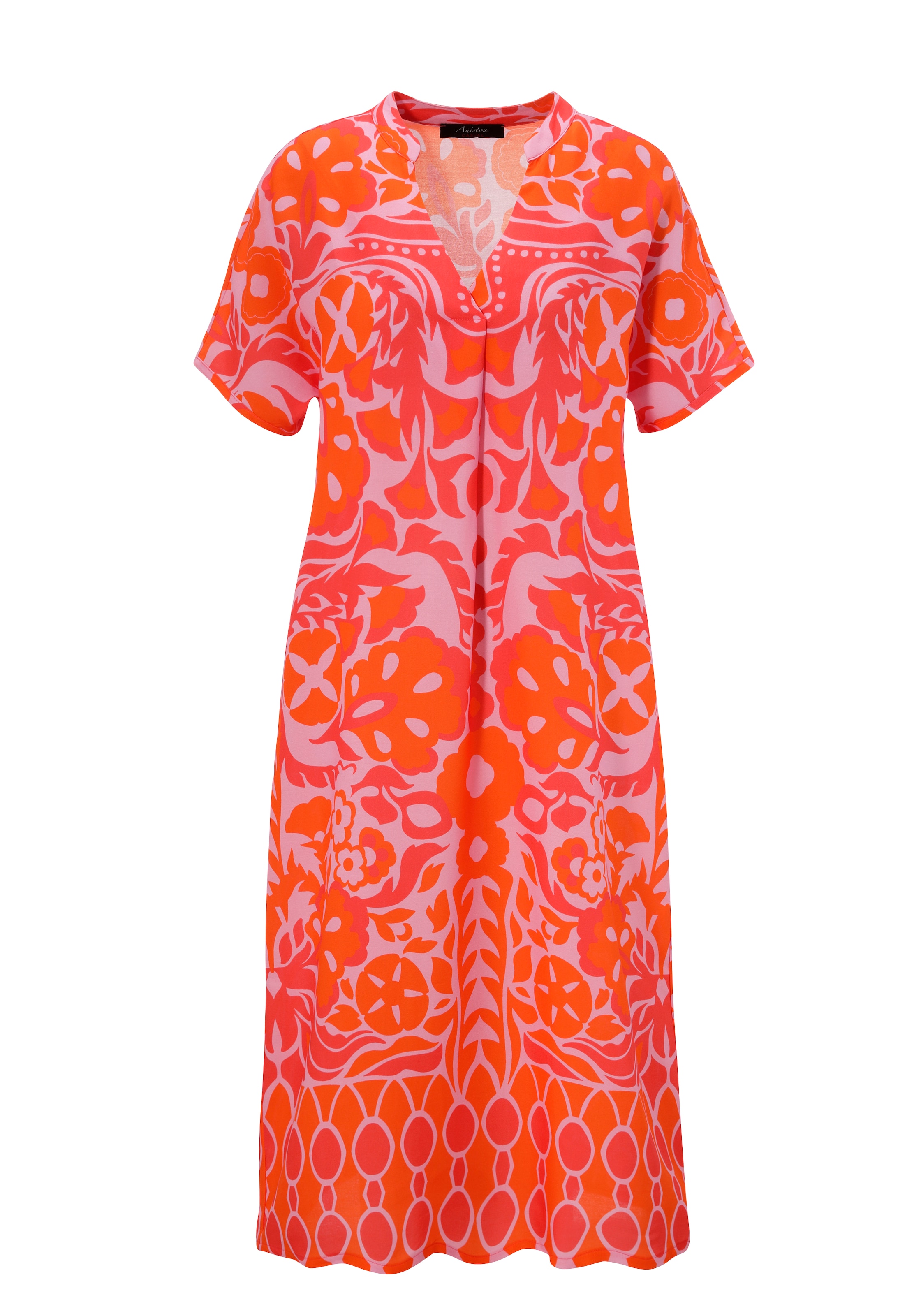 Aniston CASUAL Sommerkleid in Pink: Vorderseite