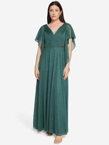 Vera Mont Iltapuku värissä vihreä: etupuoli