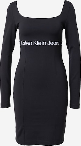 Calvin Klein Jeans Kjole 'MILANO' i svart: forside