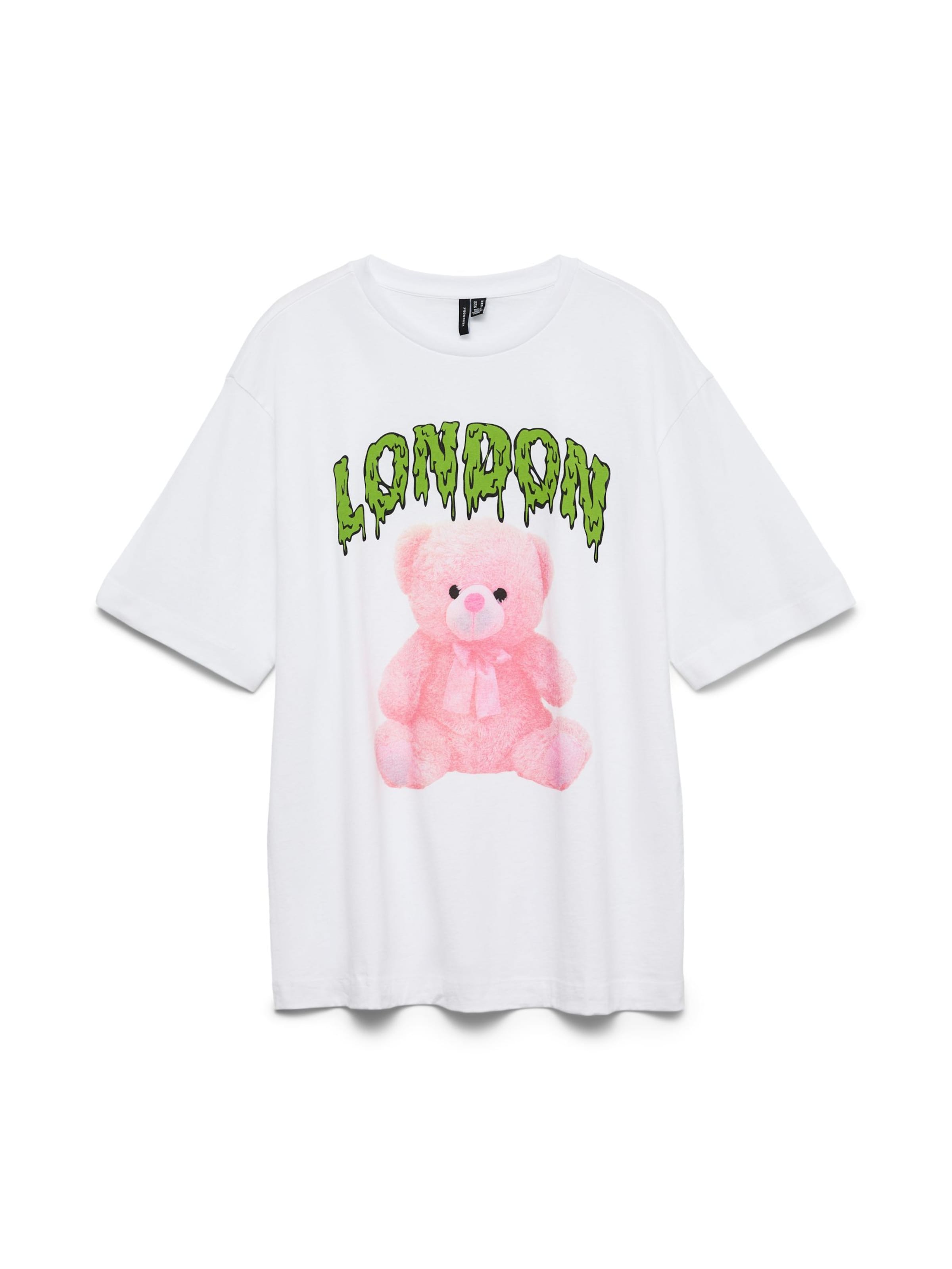 VERO MODA Shirt in Wit: voorkant