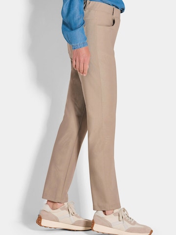 Regular Pantalon 'Louisa' Goldner en beige