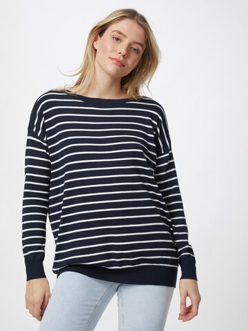 Kaffe Sweater 'Mala' in Blue: front