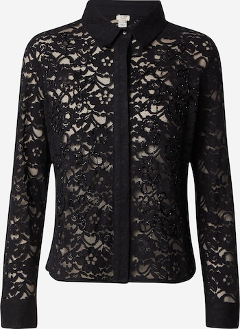 River Island Blouse in Zwart: voorkant