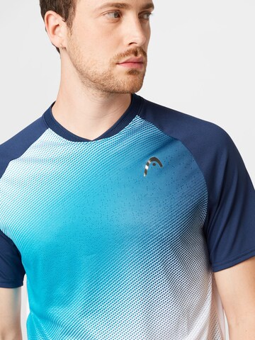 HEAD Functioneel shirt in Blauw