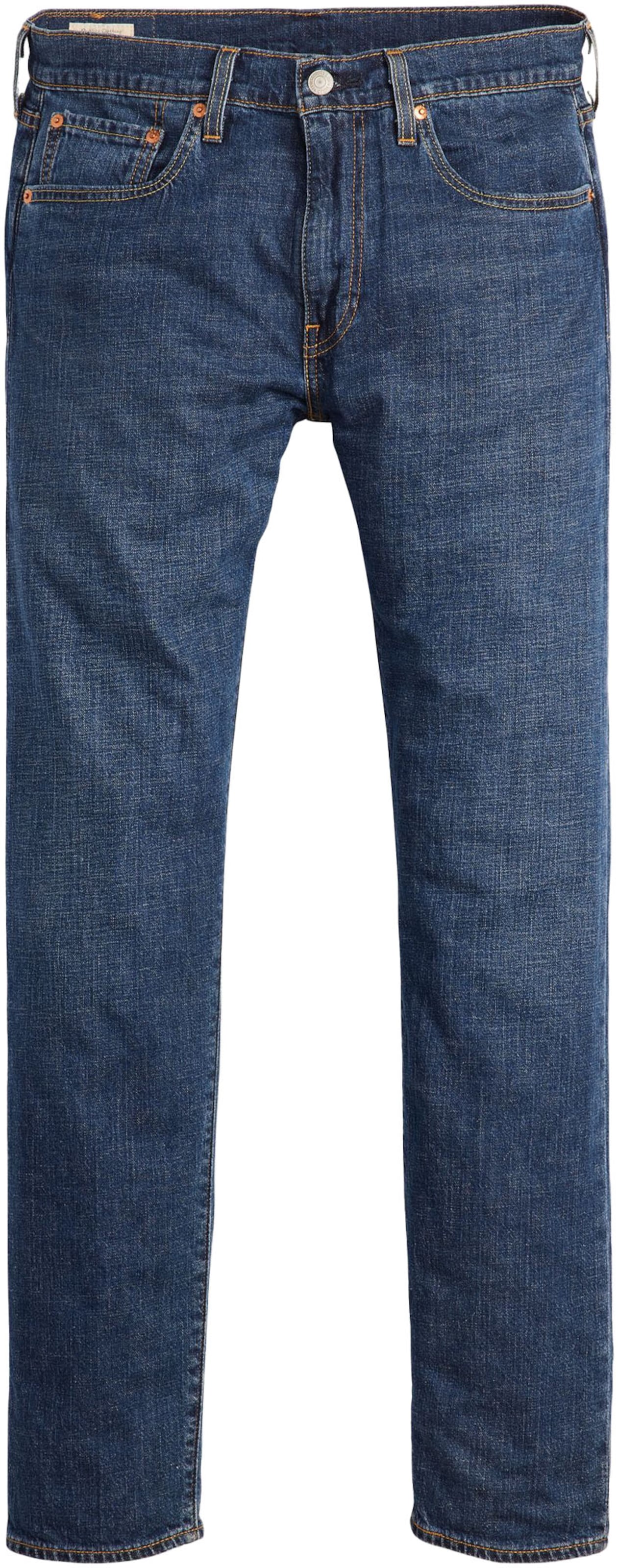 LEVI'S ® Jeans '502® Taper Linen + Denim' i blå: forside