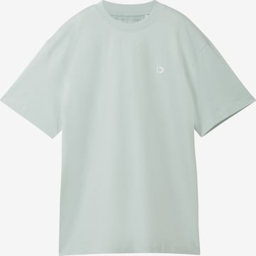 T-Shirt TOM TAILOR DENIM en vert : devant