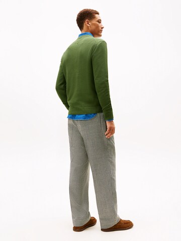 TOMMY HILFIGER Pullover in Grün