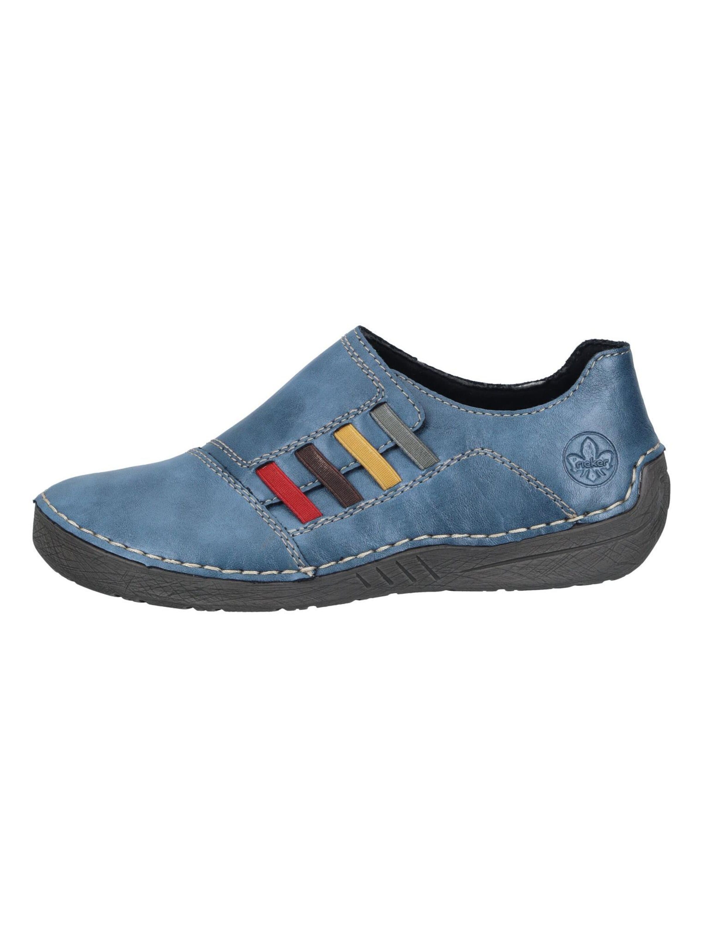 mėlyna Rieker Loaferai