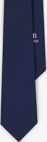 Cravate Boggi Milano en bleu : devant