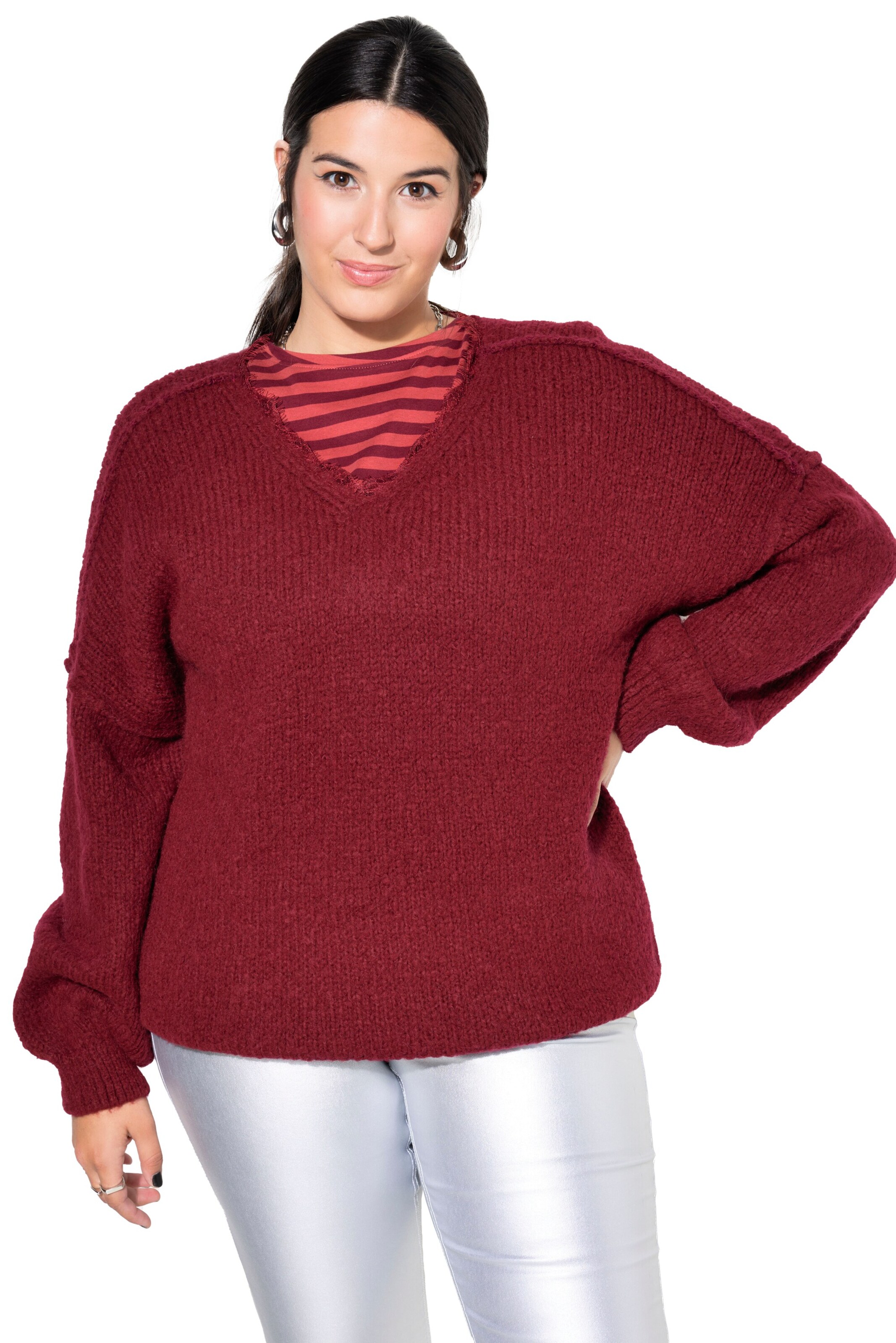 Studio Untold Pullover in Rot: Vorderseite