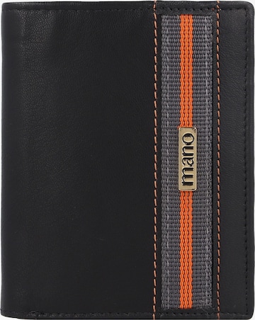 mano Wallet 'Don Leonardo ' in Black: front