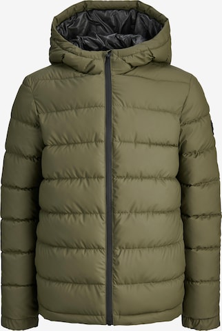 Veste d’hiver 'JCOPOINT' Jack & Jones Junior en vert : devant