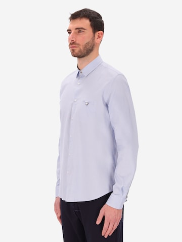 Distretto12 Regular fit Overhemd 'Omar' in Blauw
