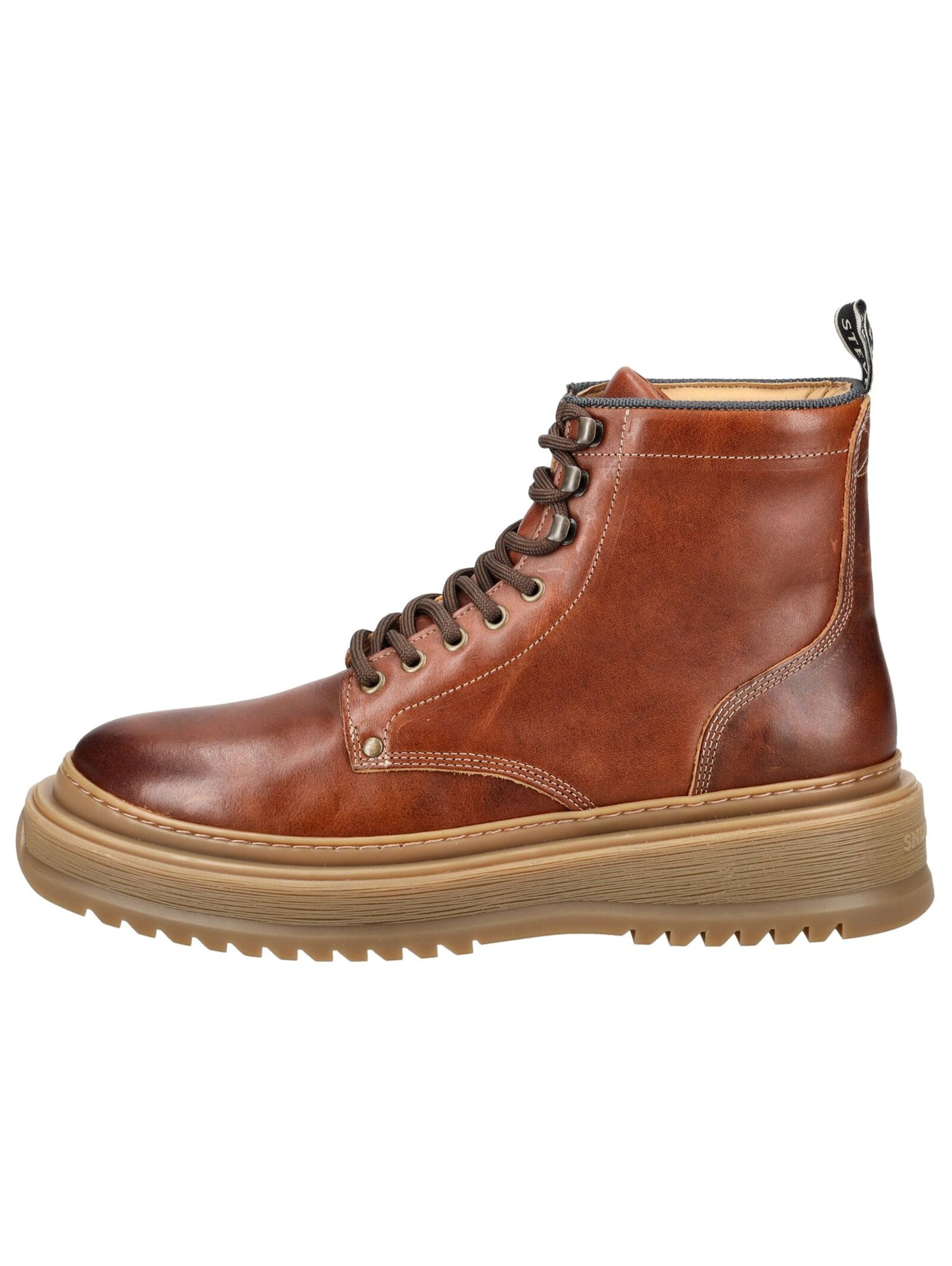 Bottines à lacets Sneaky Steve en marron