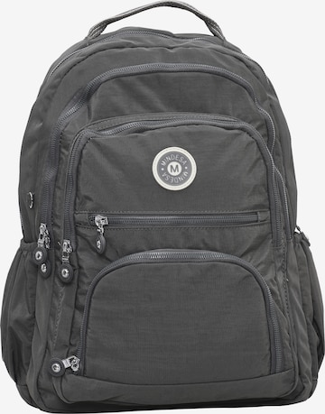 Mindesa Backpack in Grey: front