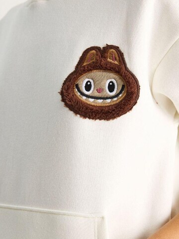 Bianco Lucci Sweatshirt in Beige