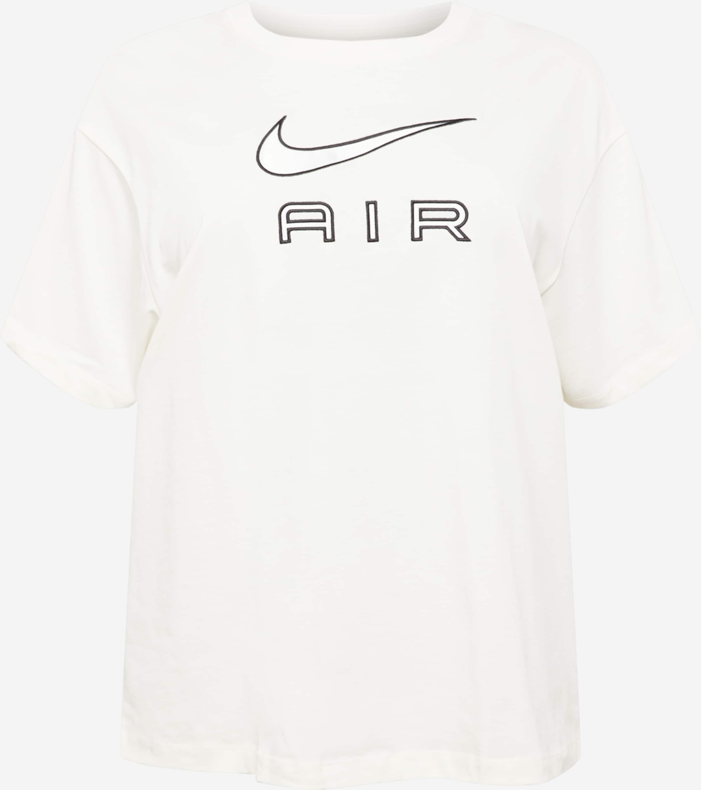 Abrazadera Telégrafo Meditativo Nike Sportswear Camiseta en Beige | ABOUT YOU