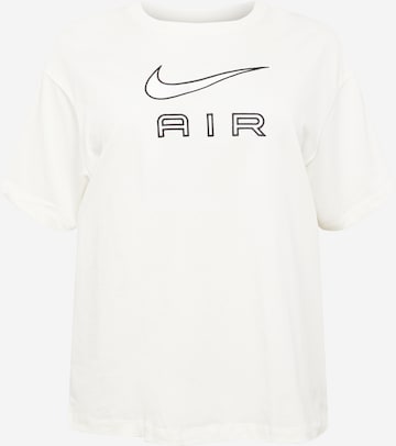 Nike Sportswear Футболка в Бежевый: спереди