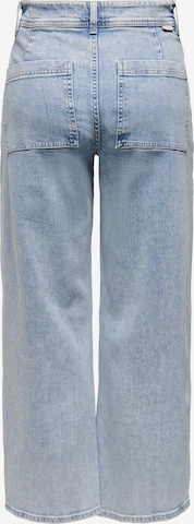 Wide Leg Jean 'Sylvie' ONLY en bleu