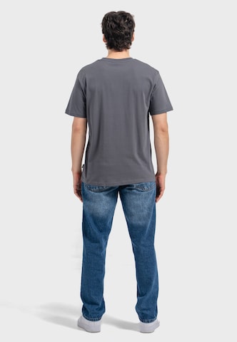 Oldskull Shirt 'Plain Basic' in Grijs