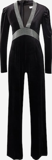 Warehouse Jumpsuit 'Hotfix' in schwarz / silber, Produktansicht