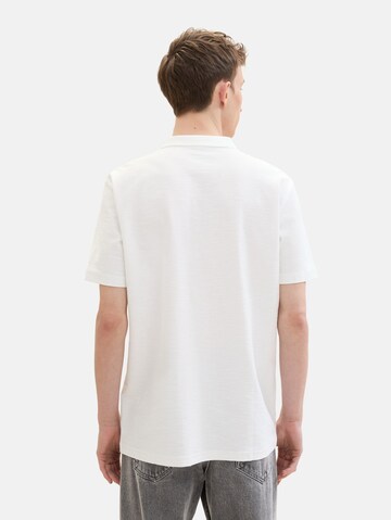 T-Shirt TOM TAILOR DENIM en blanc