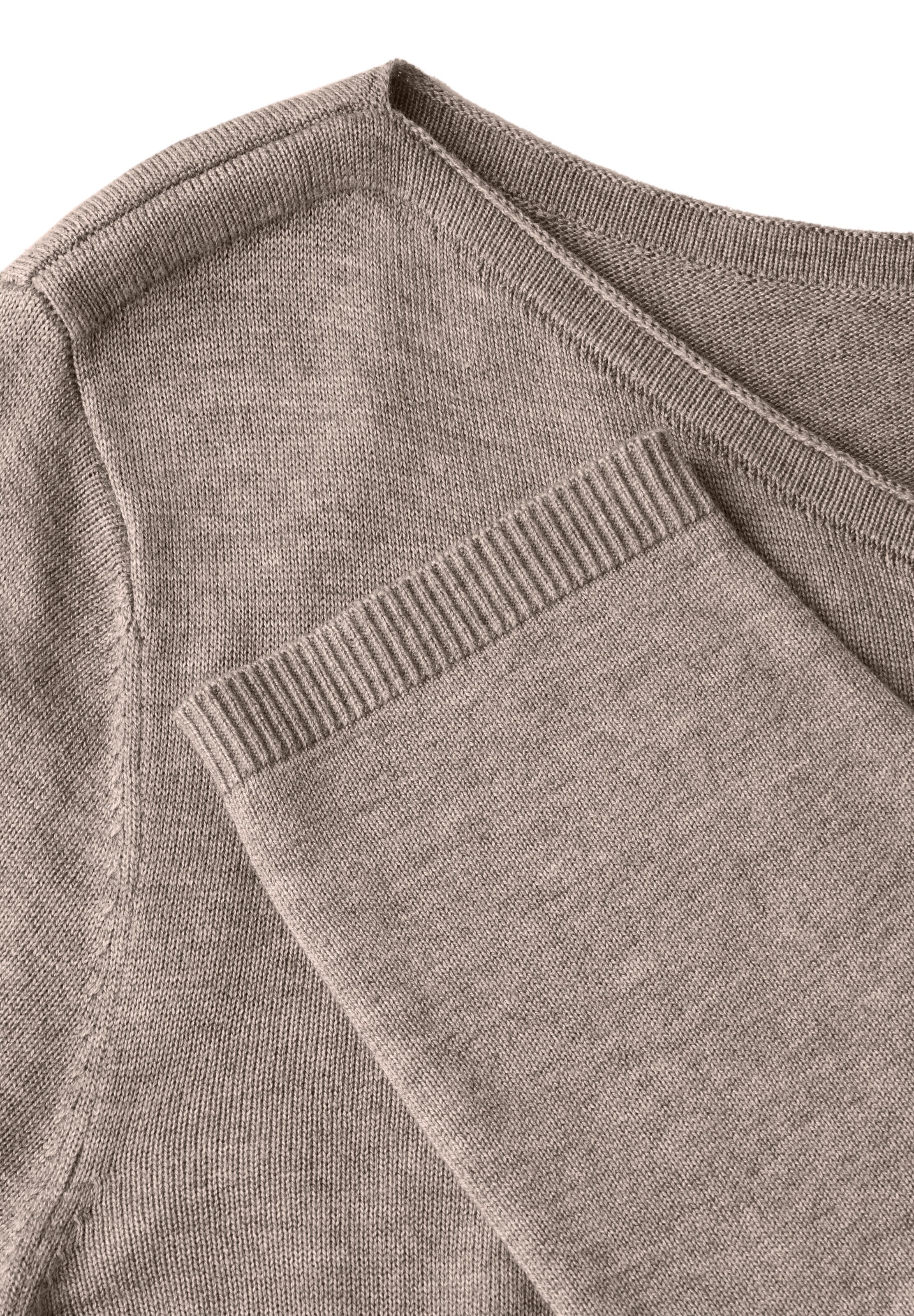 STREET ONE Strickpullover in Braun