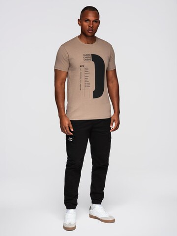 Ombre Shirt in Beige