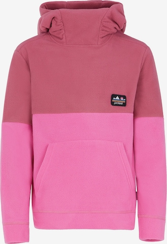 PROTEST Sportpullover 'PRTALEID JR' in Pink: Vorderseite