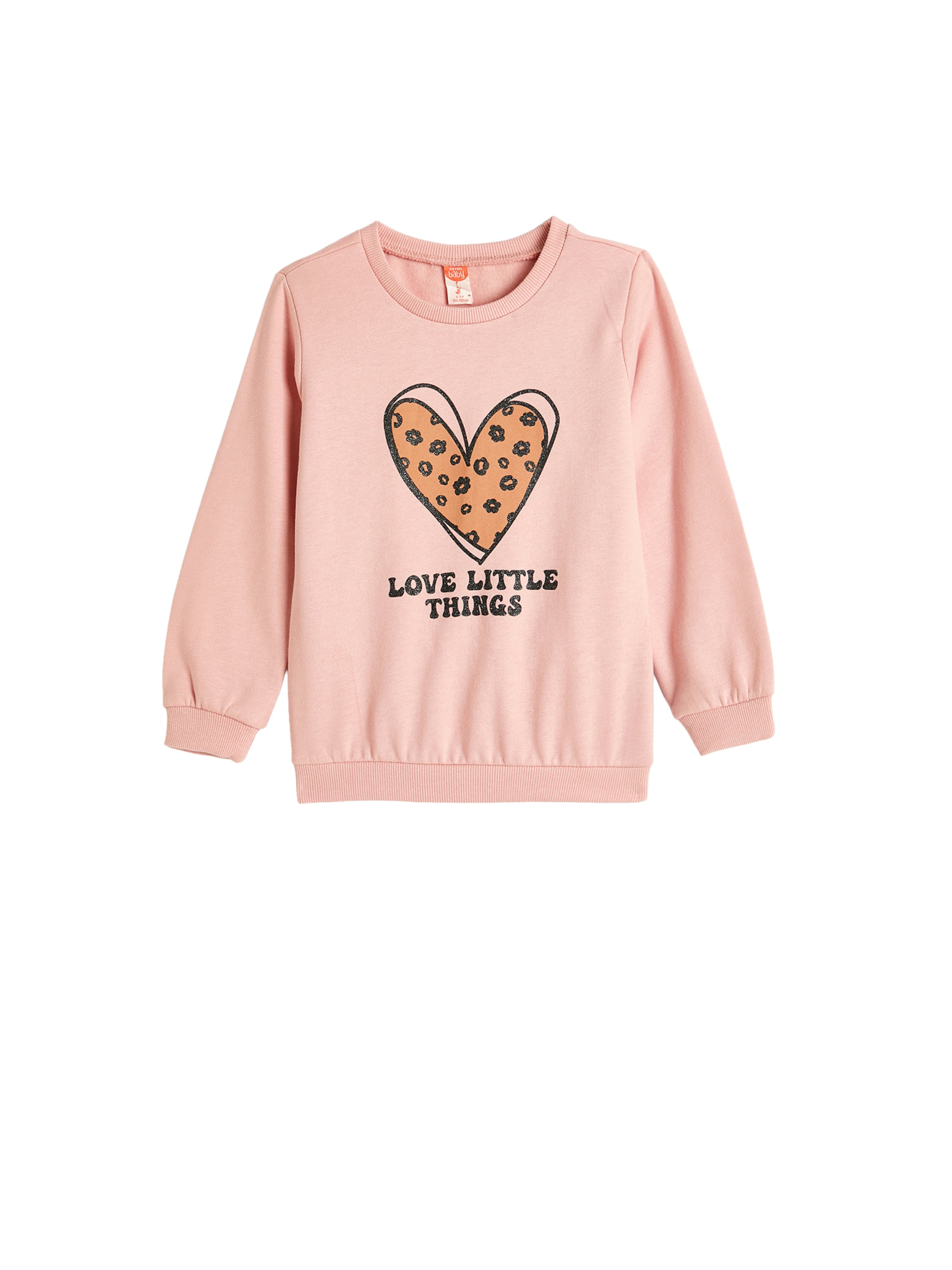 Koton Sweatshirt in Roze: voorkant